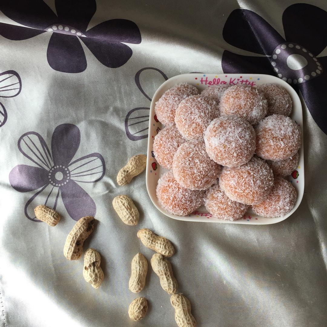 椰香南瓜紫薯糯米糍