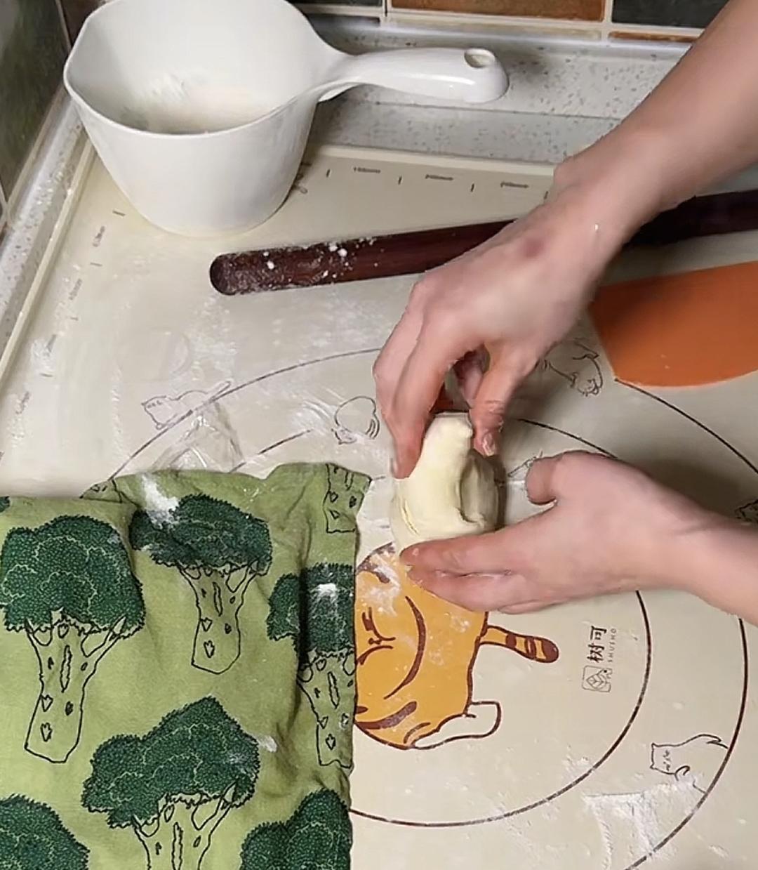 纯奶手撕吐司的做法 步骤1