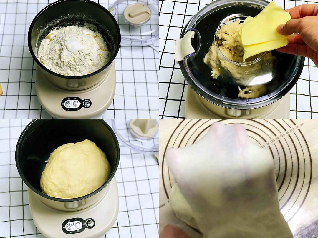 纯奶手撕吐司的做法 步骤1