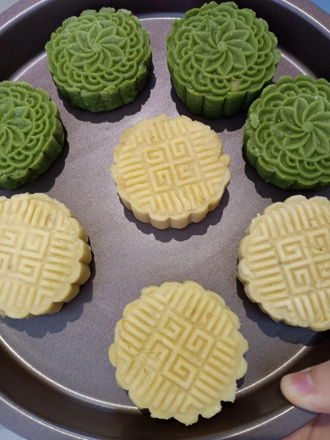 省时简易绿豆糕-免泡豆免过筛