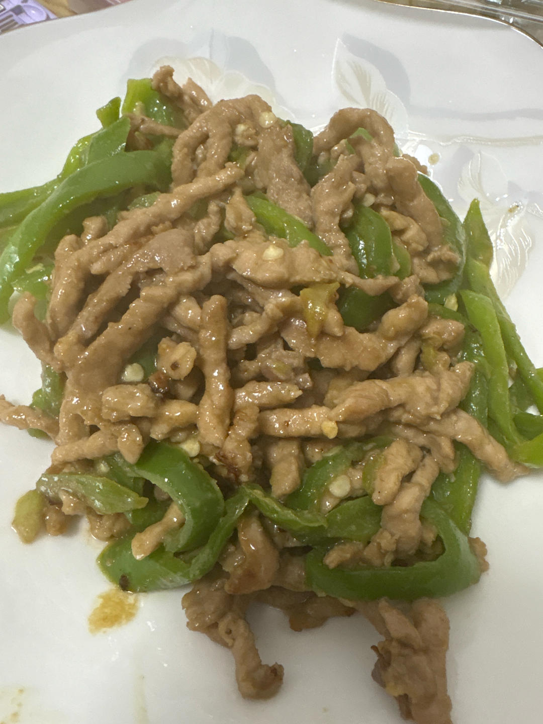 尖椒肉丝