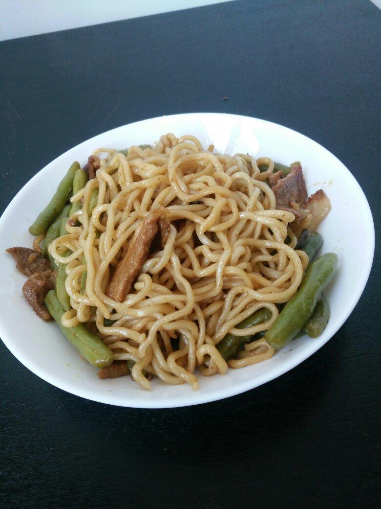 豆角焖面