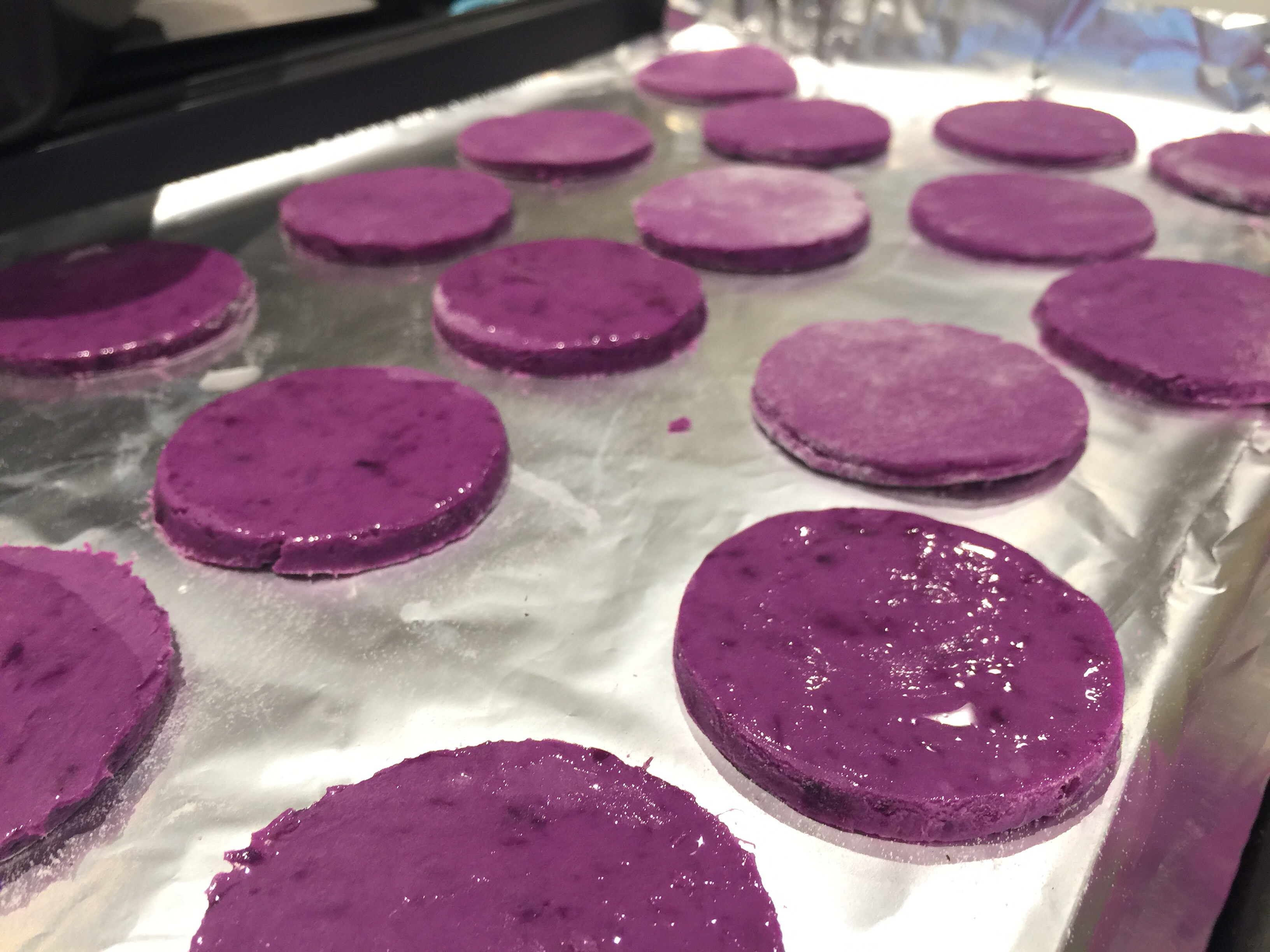 紫薯糯米饼（烤箱版）的做法 步骤8