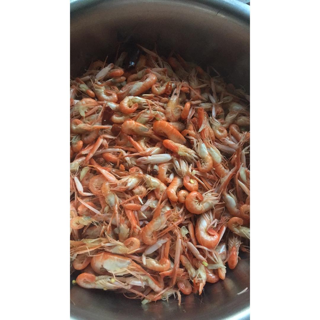 柔柔妈咪宝贝做的辣炒狗虾