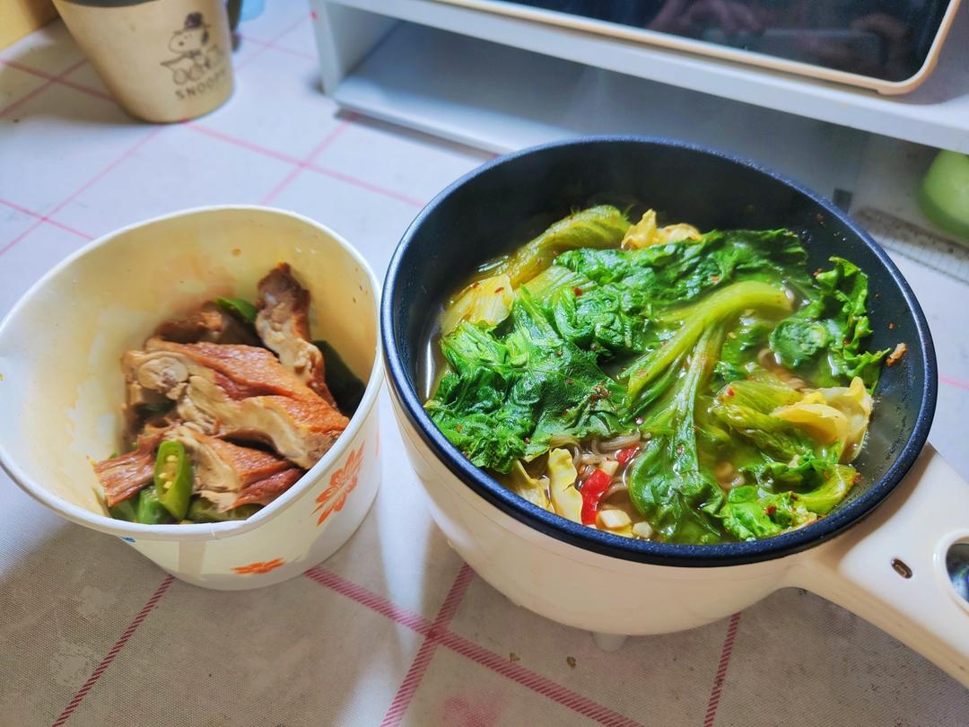 记录宿舍美食