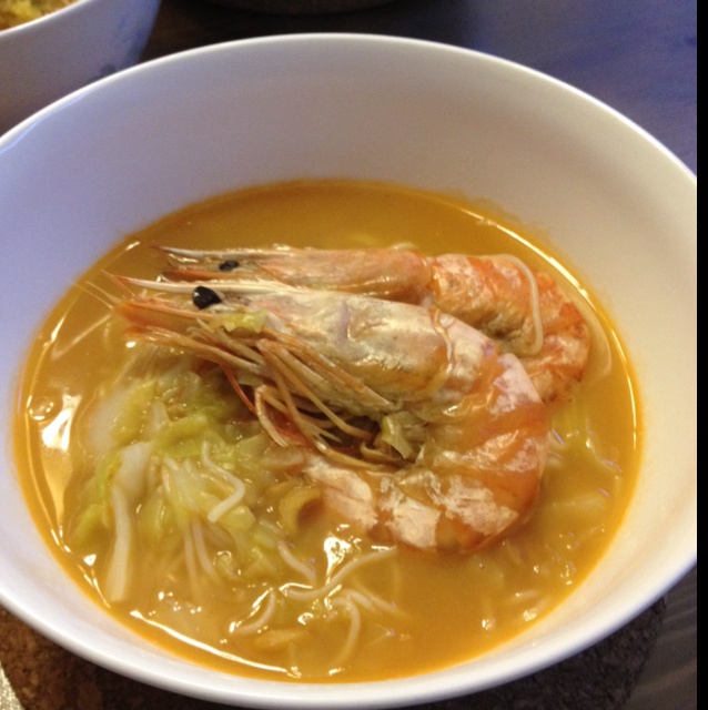 鲜虾面