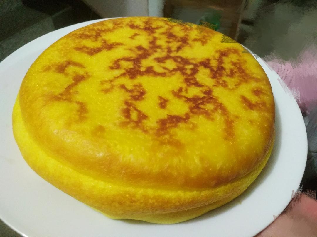 美味的电饭锅蒸蛋糕