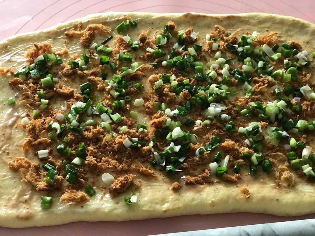 大船长高比克风炉·香葱肉松手撕吐司（宵种法）