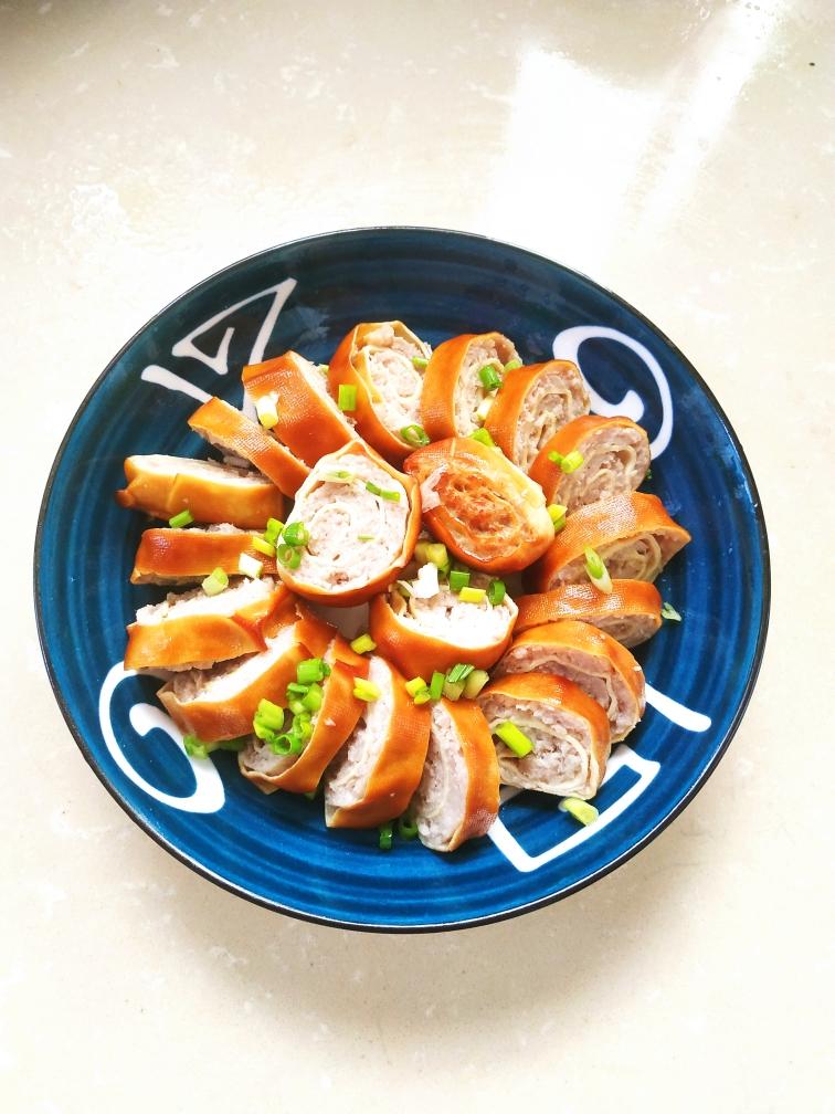 熏千张卷肉——漂亮有食欲