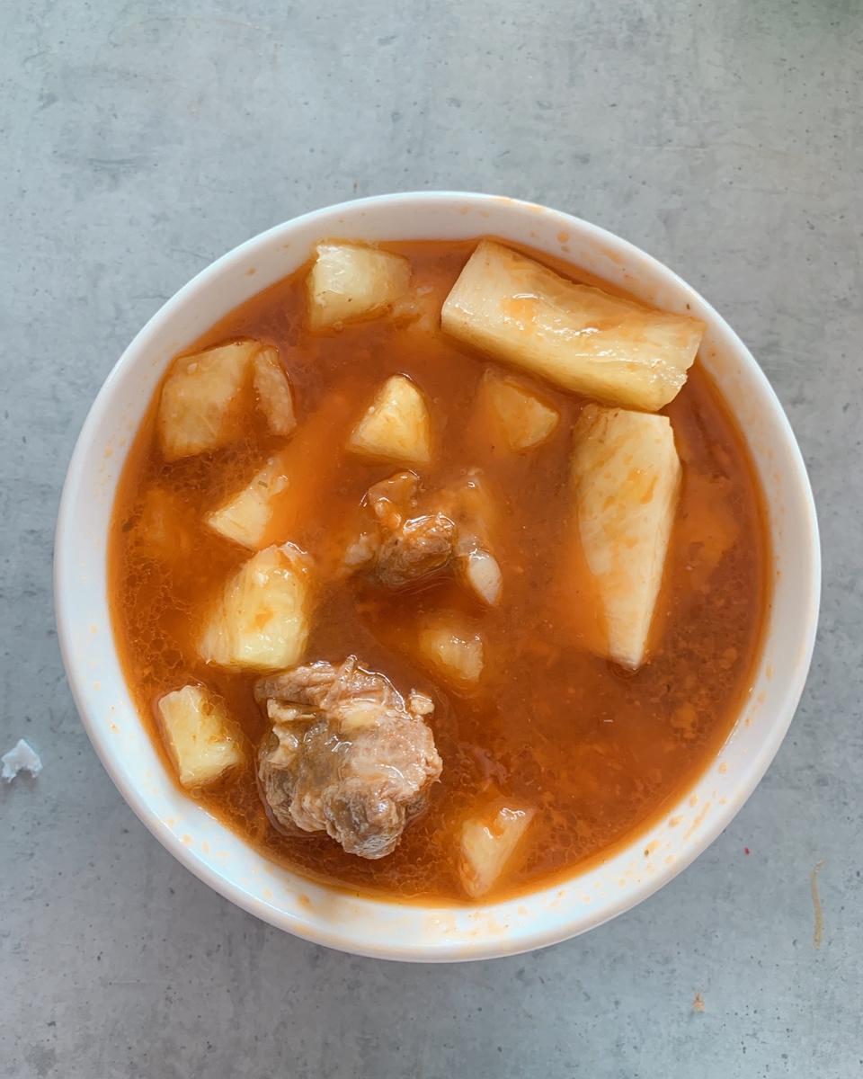 懒人版菠萝酸甜排骨