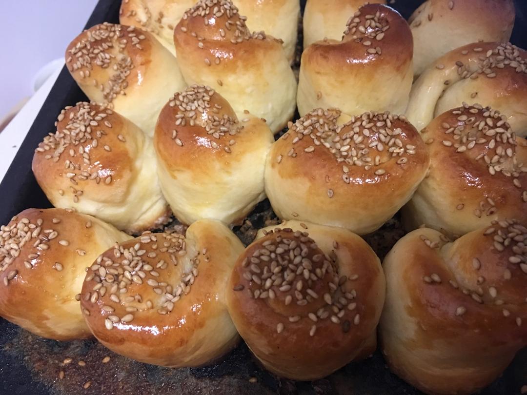 脆底蜂蜜小面包