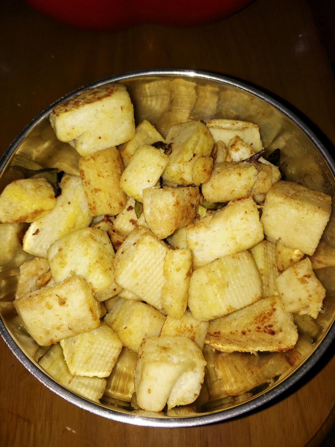 弓晓泉做的鸡蛋炒馍