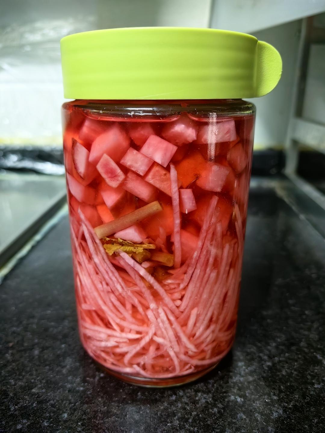 超简单爽口的酸甜萝卜