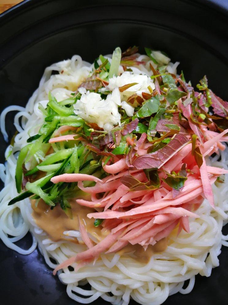 椿芽麻汁凉面（快手饭）