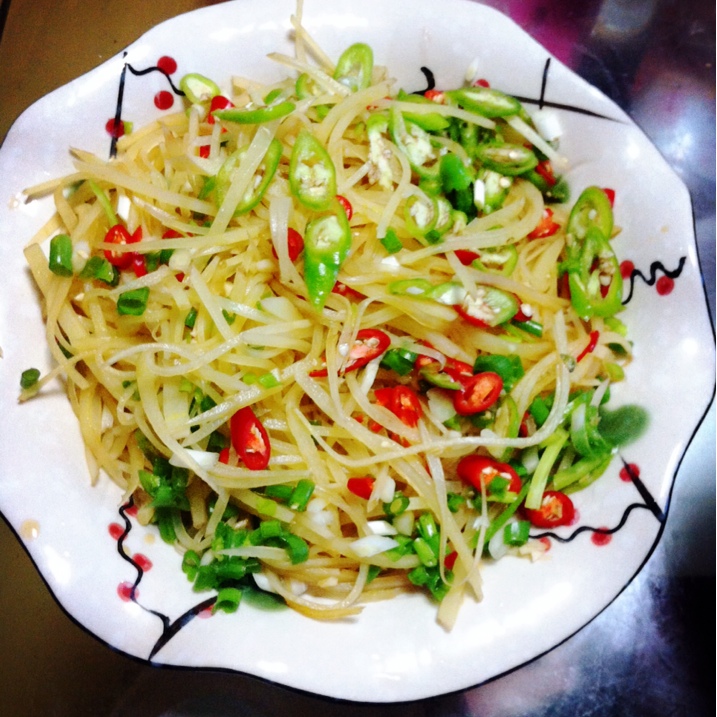 凉拌土豆丝