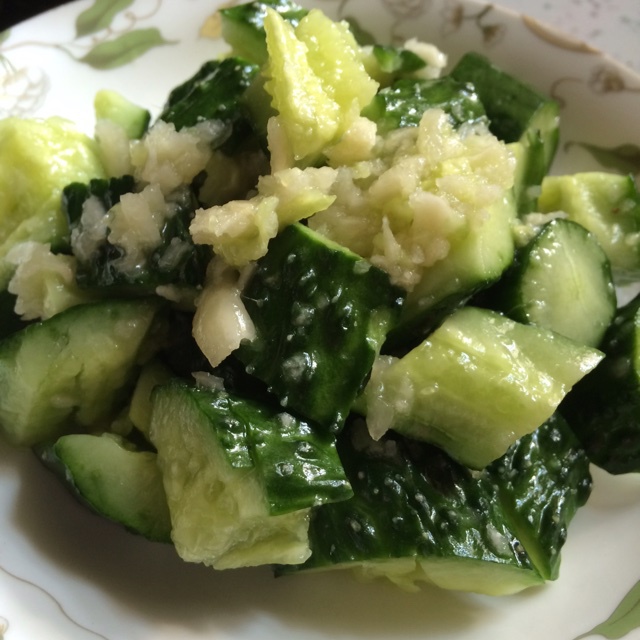 【蒜泥黄瓜图片】暖暖0321_下厨房