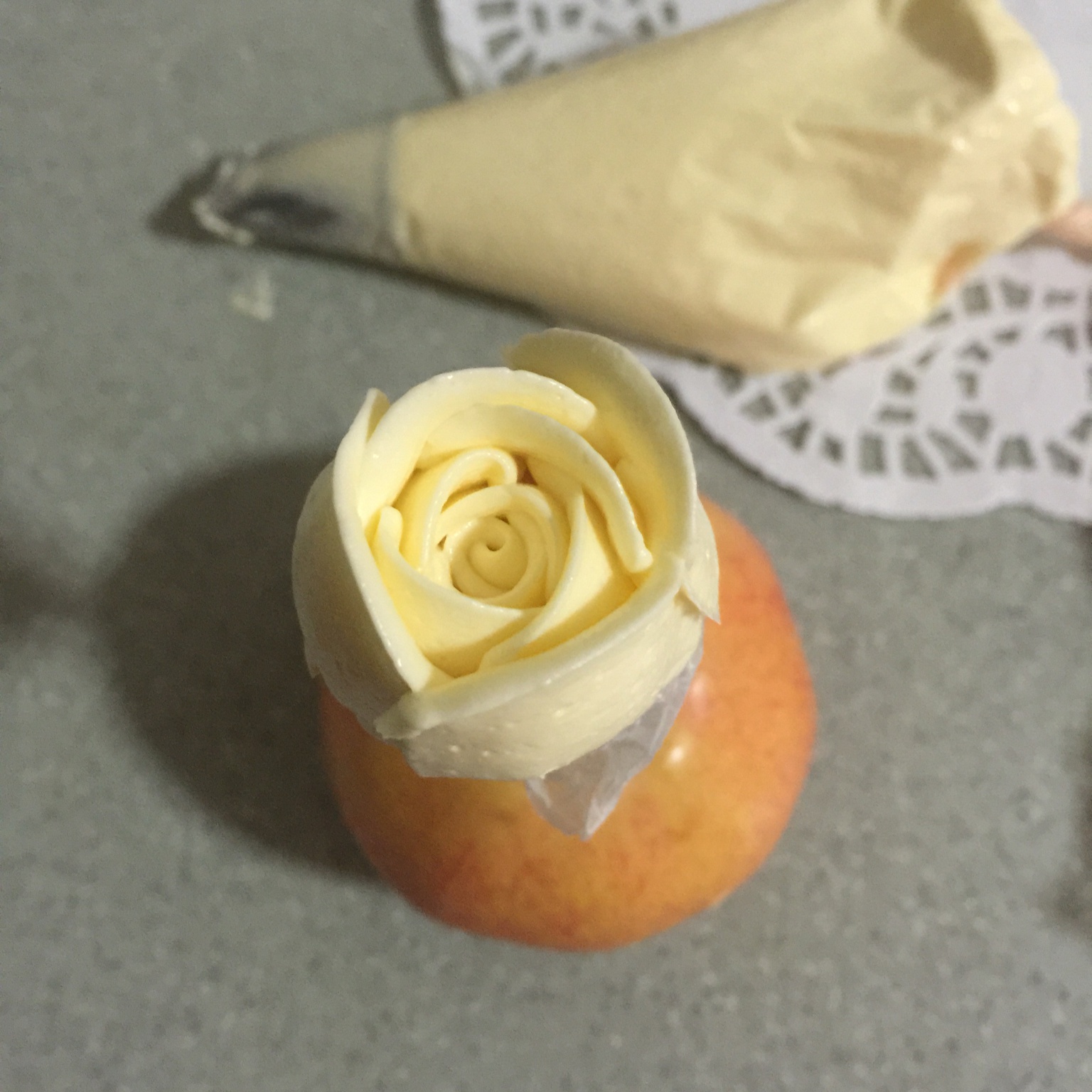 小麦子自创韩式裱花奶酪霜