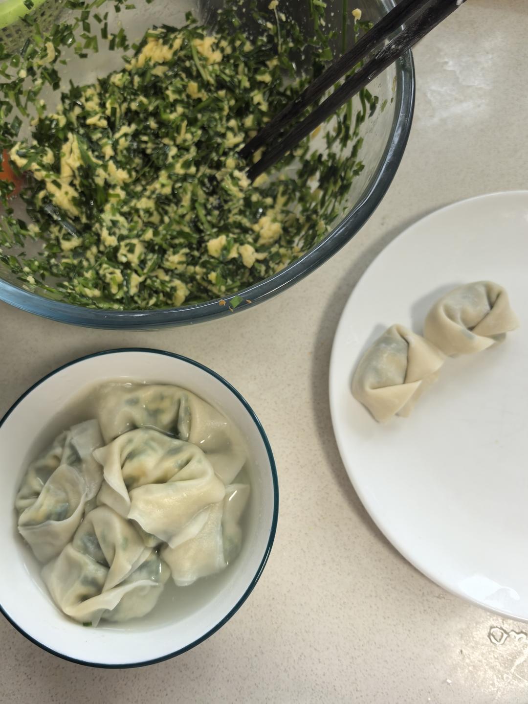 国宴调馅技巧&韭菜鸡蛋馅