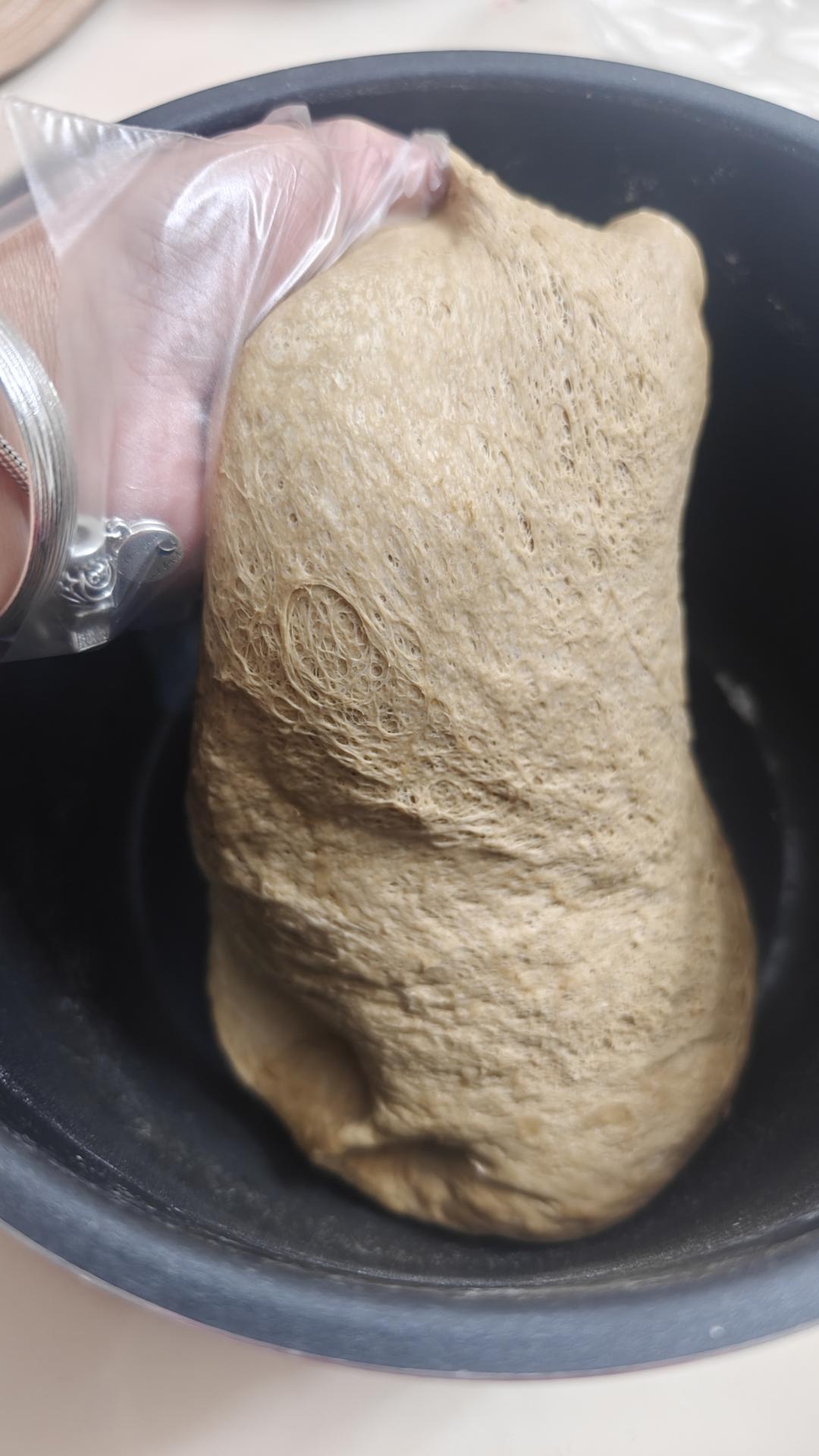 纯奶手撕吐司的做法 步骤1