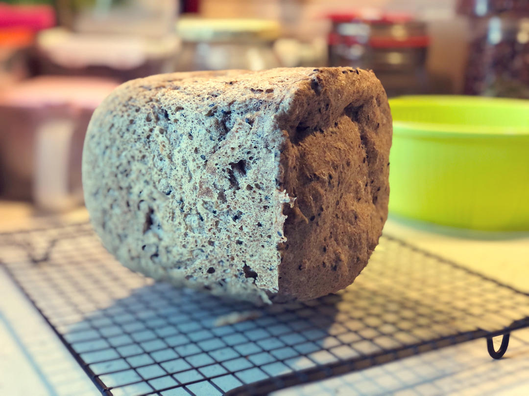 🥯无需揉面🍞全麦弹弹面包🧏🏻‍♀️