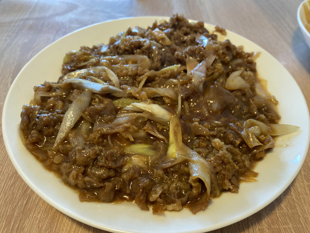 葱爆牛肉