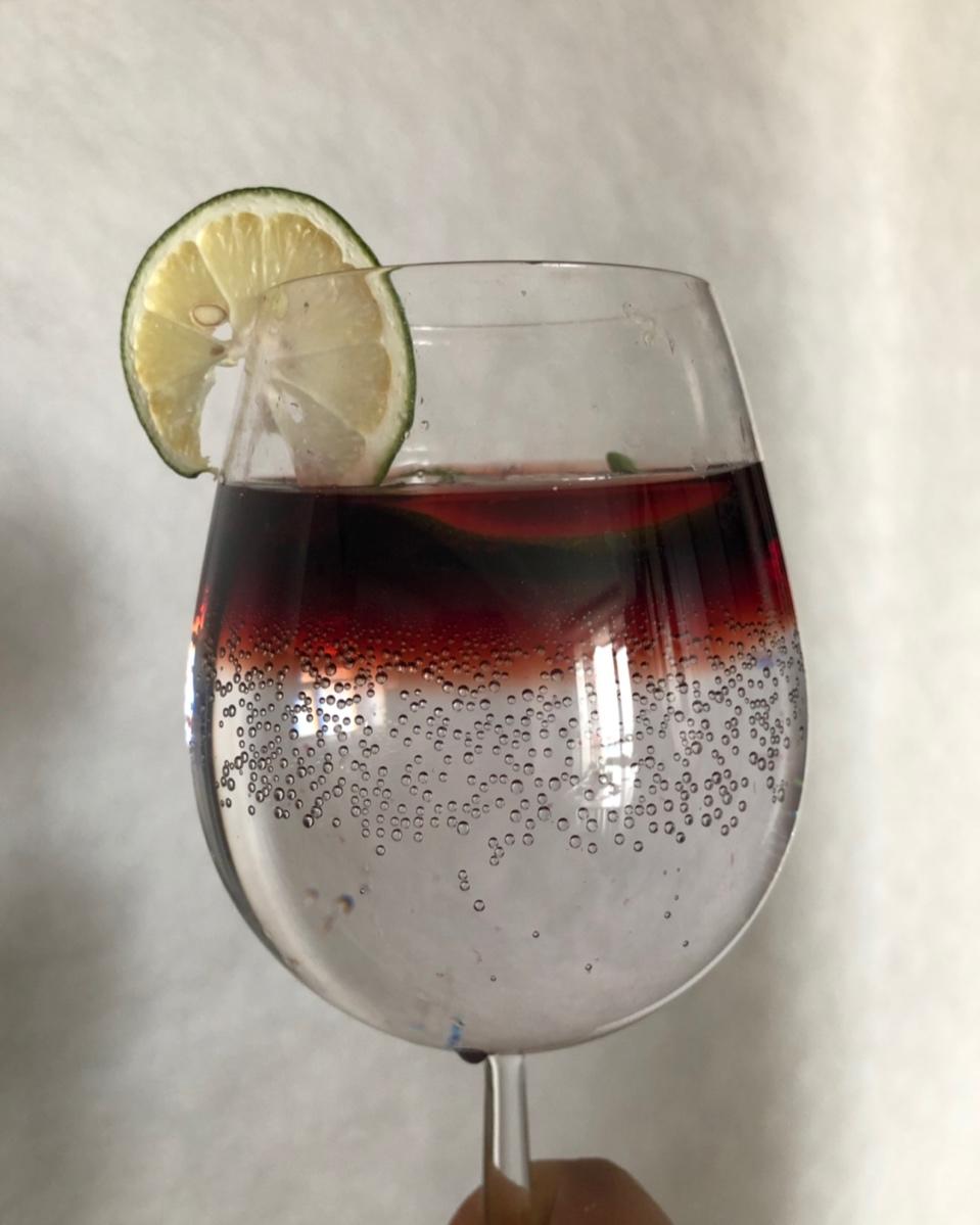 紫色梦幻鸡尾酒