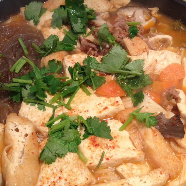 泡菜牛肉锅