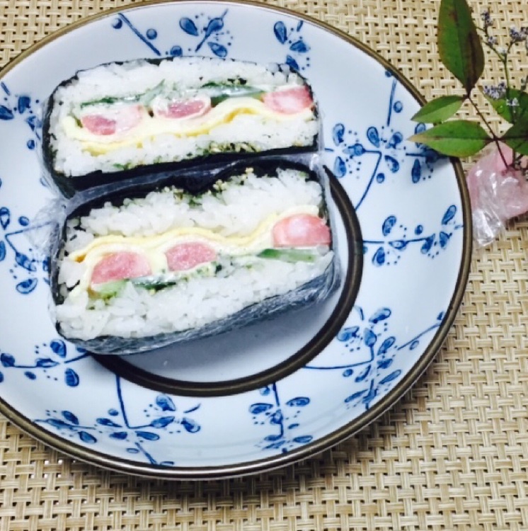 自带午餐寿司、紫菜包饭