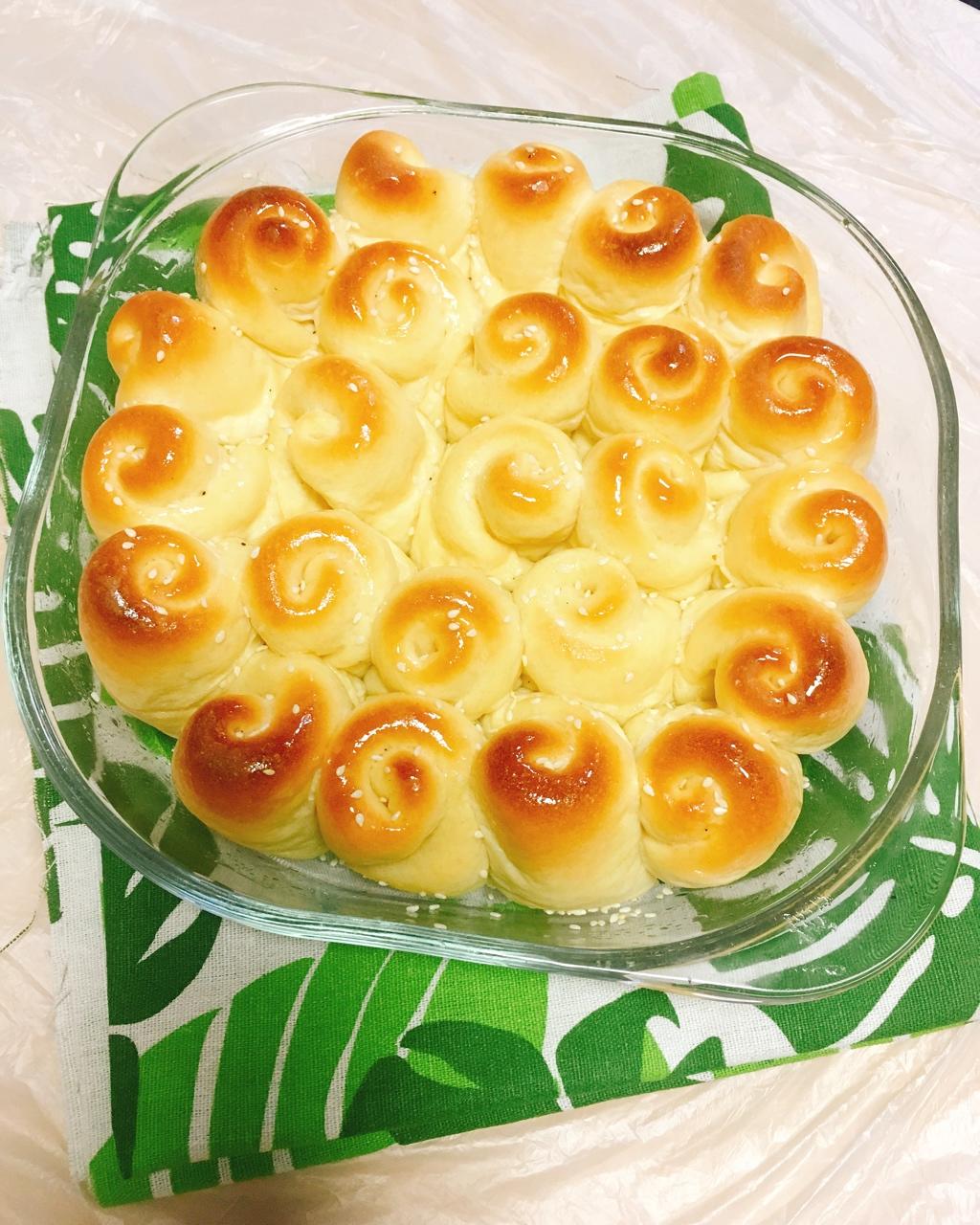 脆底蜂蜜小面包