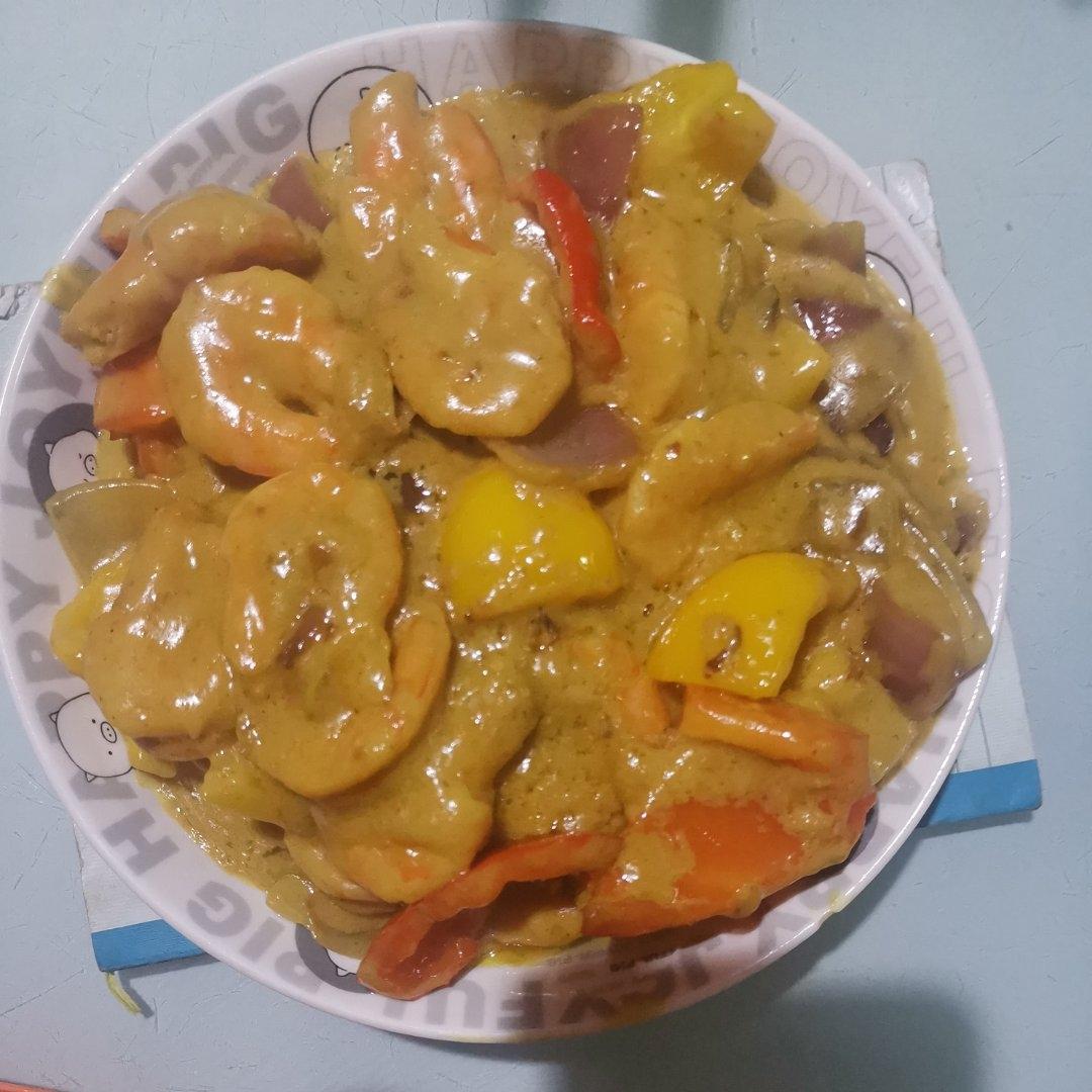 好吃到舔盘的泰式咖喱虾|拯救夏日味蕾