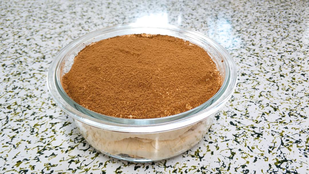 提拉米苏（熟蛋,无吉利丁）+自制马斯卡彭