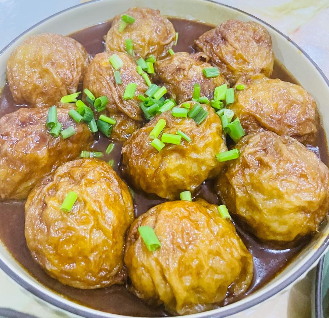 好吃不踩坑的油面筋塞肉