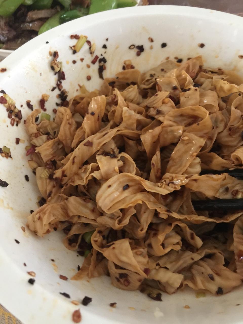 凉拌豆皮