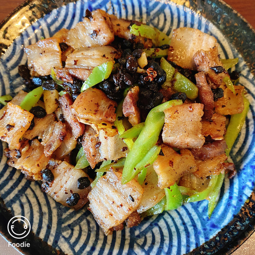 豆豉回锅肉
