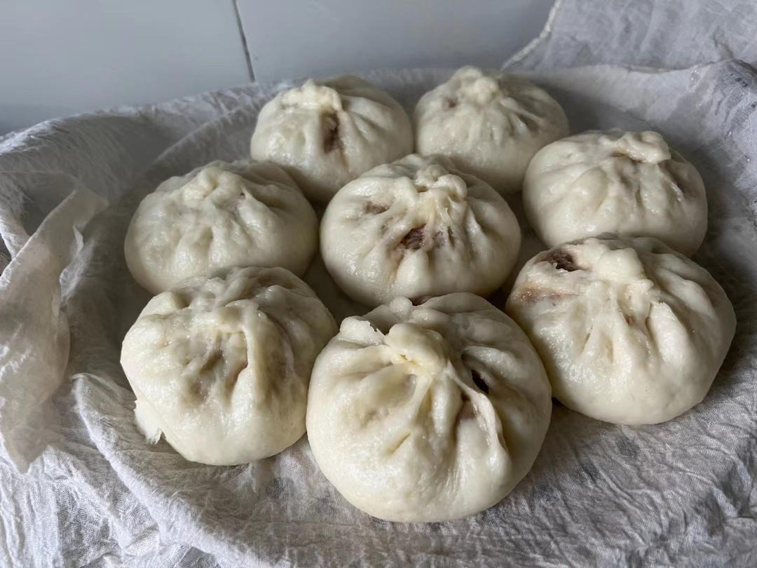 好吃多汁的肉包子肉馒头【步骤超详细】