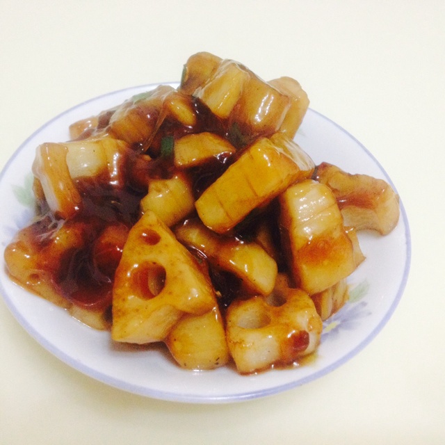 糖醋藕丁