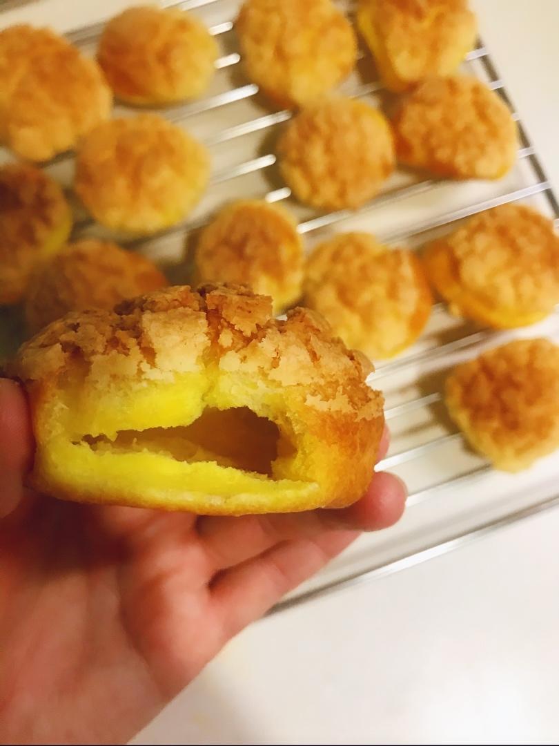 十分美味的酥皮泡芙