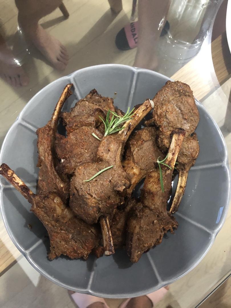 煎烤法式羊排