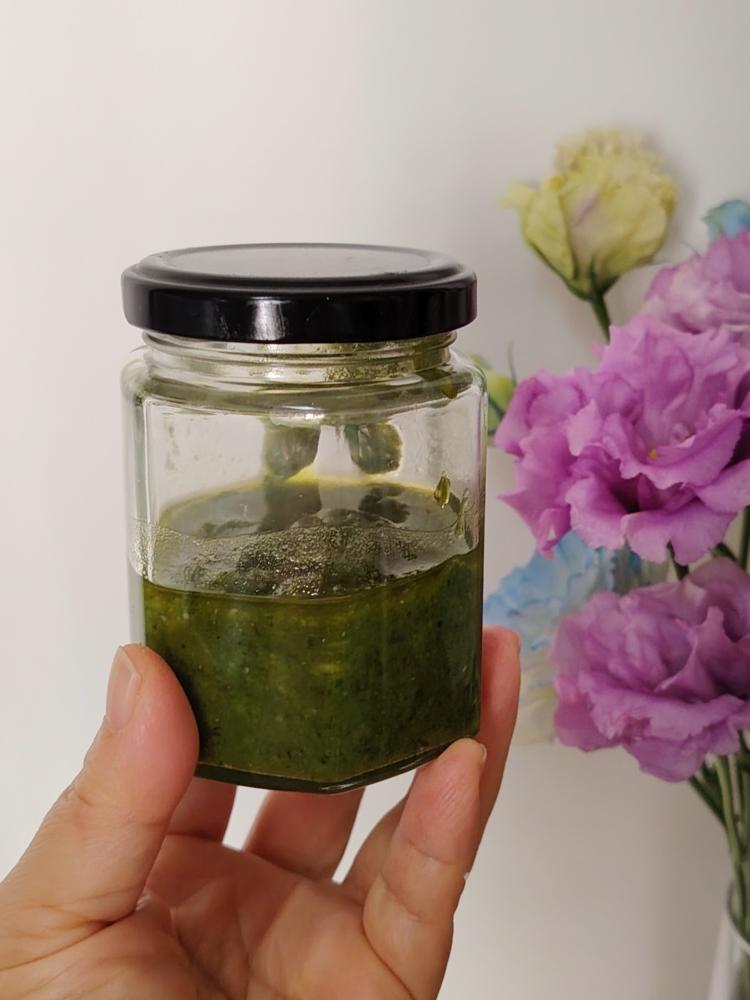 自制新鲜Pesto 传统罗勒松仁青酱意面酱