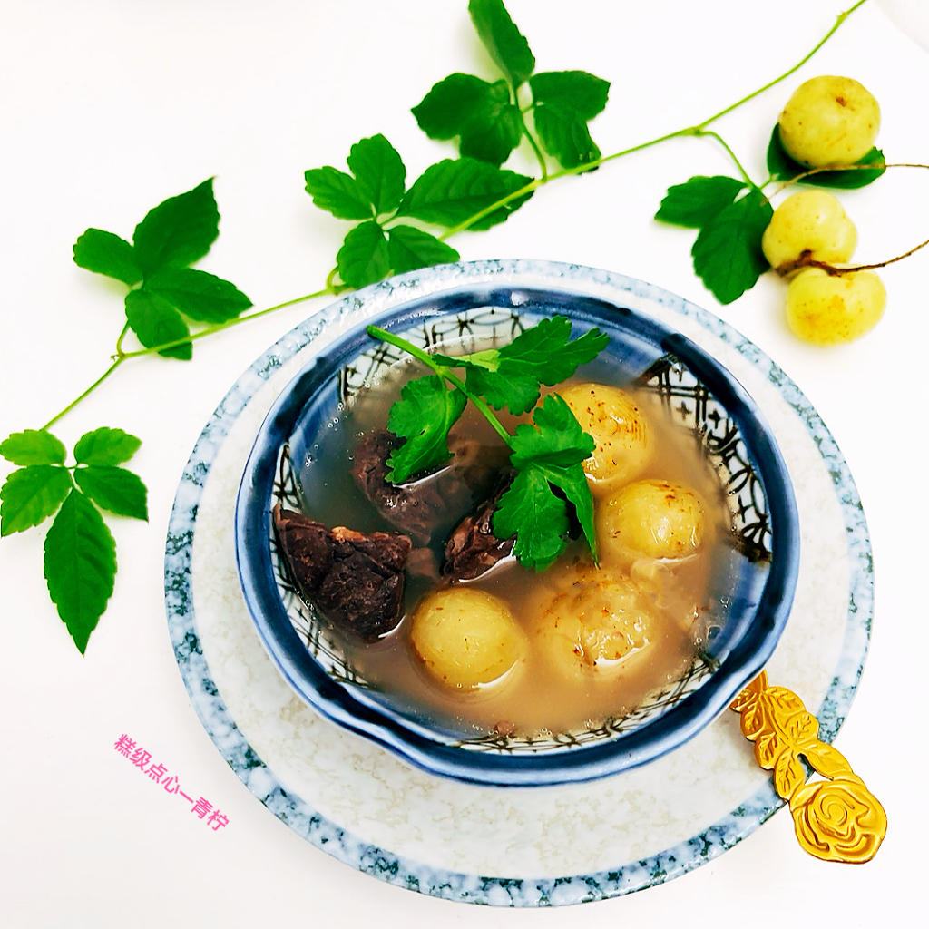 夏日汤品～可口油甘汤