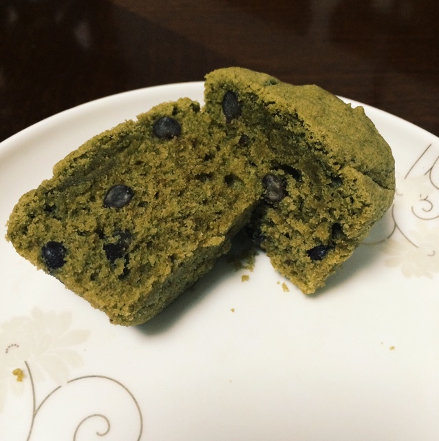 抹茶蜜豆杯子蛋糕