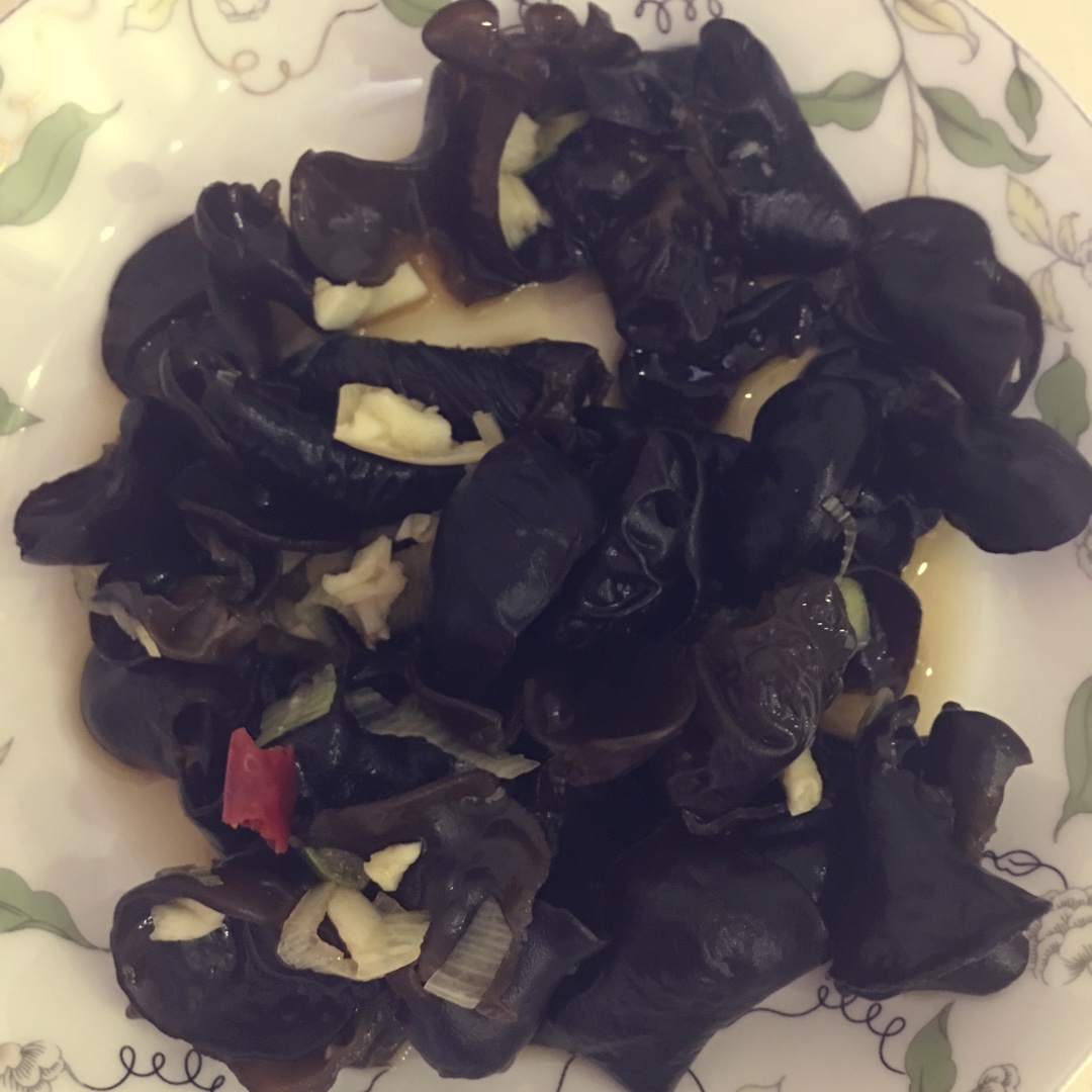 爽口拌木耳