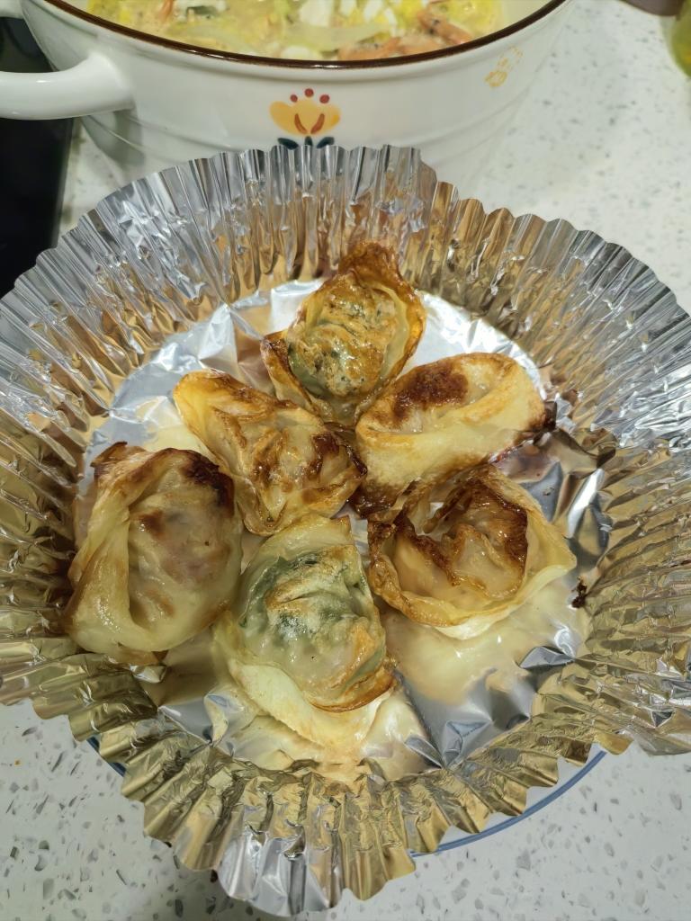 煎馄饨—空气炸锅版