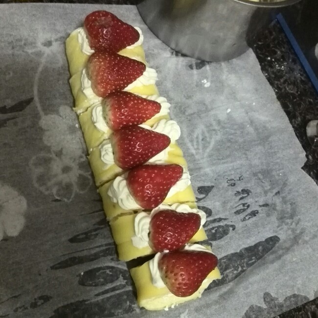 烫面戚风蛋糕卷，平凡，不平淡。