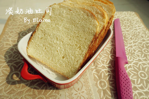 #东菱云智能面包机#淡奶油吐司的做法