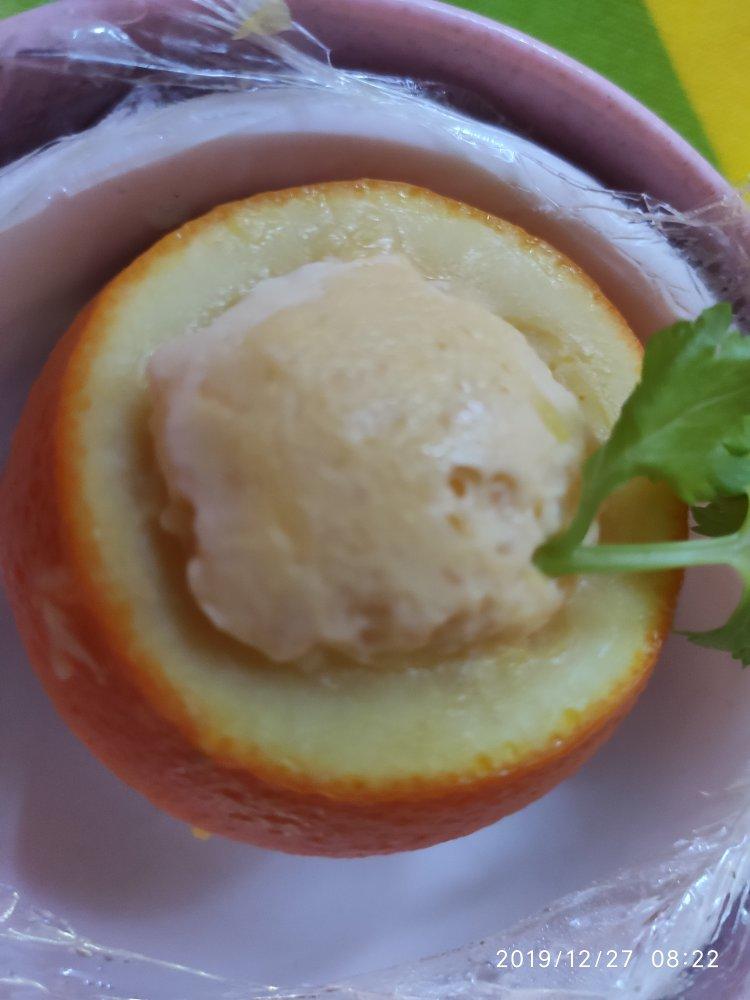宝宝辅食香橙蒸蛋