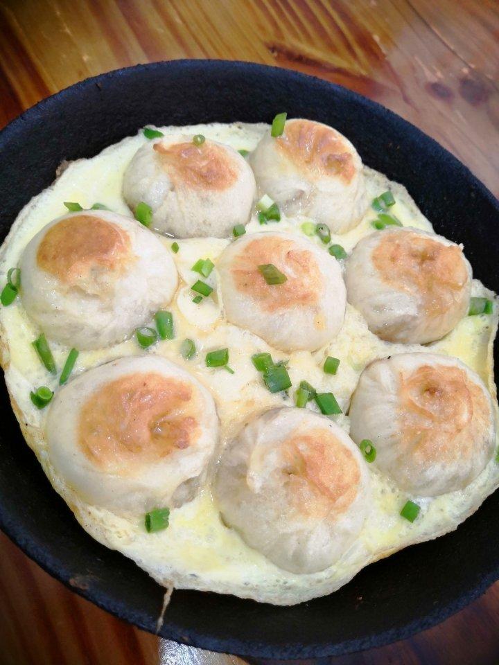小时候的生煎包