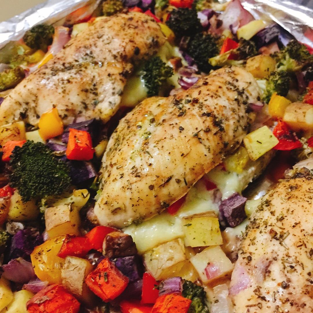 香醋烤鸡胸丨健康·三餐