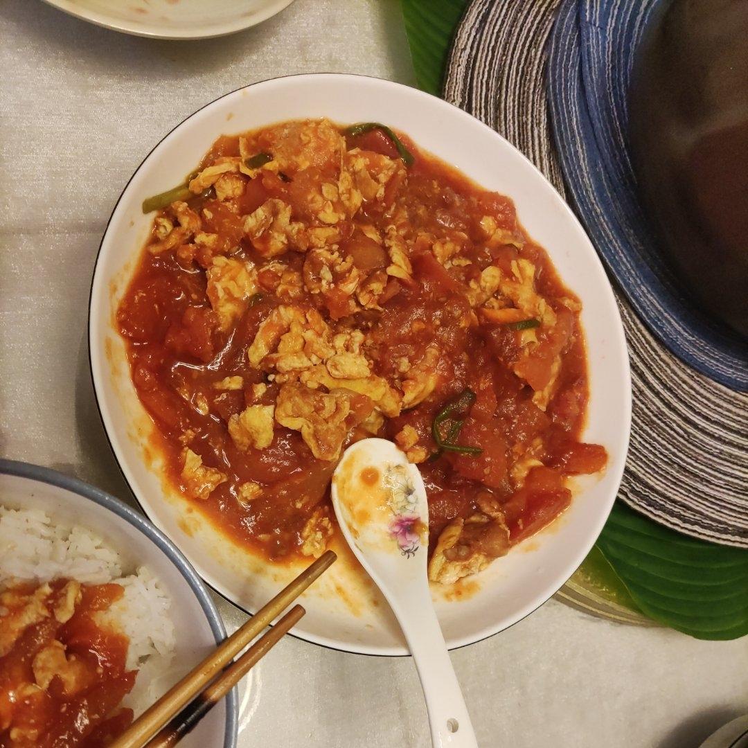 ㊙️一人食|饭店风味番茄炒蛋做法揭秘