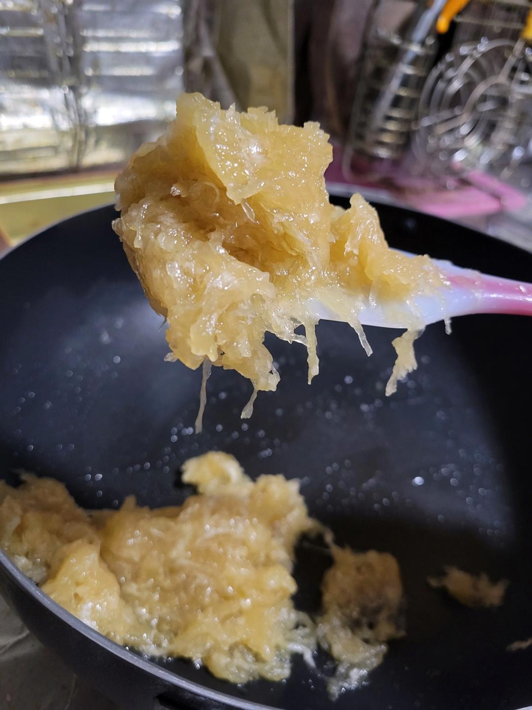 晶莹剔透的冬蓉馅